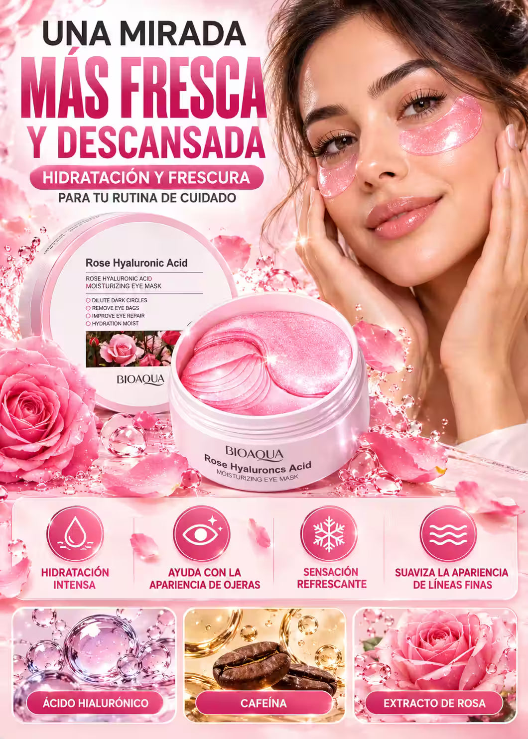 PARCHES DE COLAGENO ROSAS