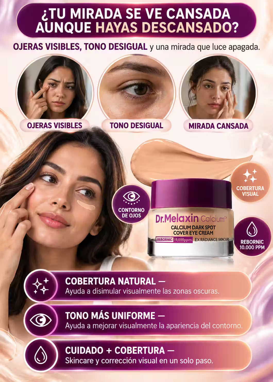 Dr. Melaxin – Cobertura Perfecta para un Tono Uniforme